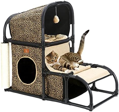 Универсален Многофункционален Котешки Етажната собственост Cat Bed Топка Climber Защитна Рамка за Мебели за Катерене с Любимец за