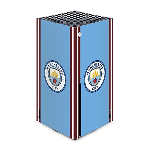 Дизайн на своята практика за главата Официално Лицензиран Manchester City Man City FC 2022/23 Home Kit Vinyl Стикер С Логото на