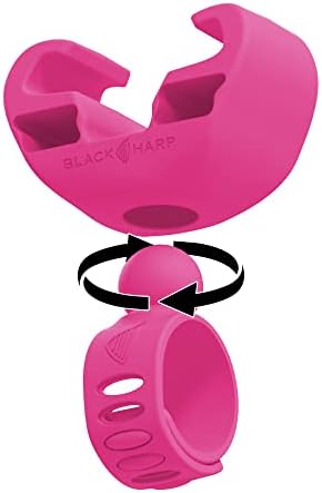 Черен държач за телефон Harp Pink за велосипед Peloton - Аксесоари Peloton за жени - Силиконов Титуляр за телефон Peloton, Съвместим с iPhone и други смартфони