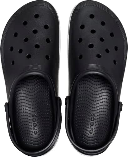 Мъжки чехли сабо Crocs извън Корта, Слипоны, Черно, на 9 Американските мъже