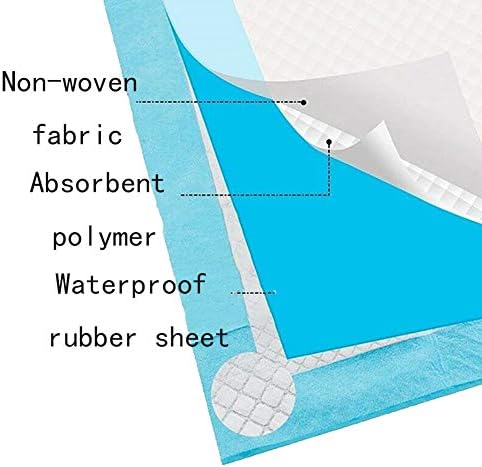 Подложки за Дресура Кученца ZHYING, Пелени за Еднократна употреба от Нетъкан текстил, Непромокаеми Подложки за изследване на Урината, за Дресура на кучета и Котки, Път