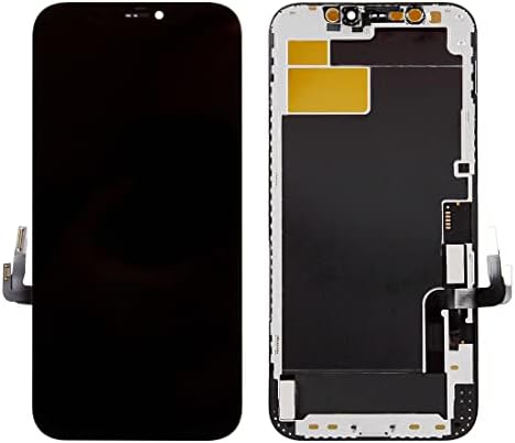 Подмяна на LCD екрана Ace Tech Cellular за iPhone 12 (A2172, A2402, A2404)/iPhone 12 Pro (A2341, A2406, A2408, A2407) 6,1-инчов сензорен дисплей с дигитайзером в събирането на средства за ремонт