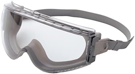 Очила Uvex by Honeywell S3960C Stealth със защита от замъгляване, Драскотини, Антистатични очила, Прозрачни Лещи, Сиви рамки
