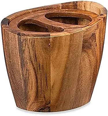 6шт. Аксесоари за баня от Естествен Бамбук, Комплект Дървени Аксесоари за Банята (6)