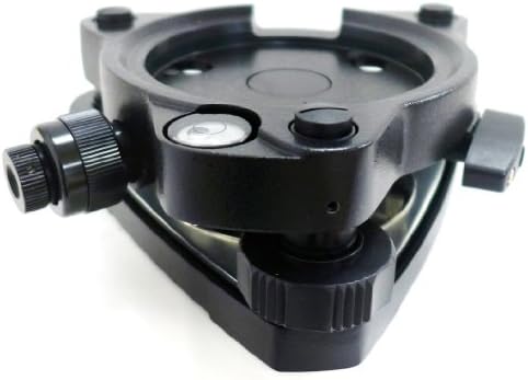 Комплект AdirPro Tribrach с оптично отвесом (черно) универсален обзорным статив AdirPro (черен)