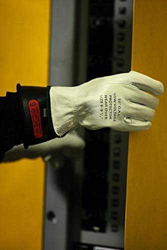Националната Защитно облекло клас 0, Червена Гумена Ръкавица с Изолация от напрежението на Премиум-комплект с Плетиво ръкавица FR