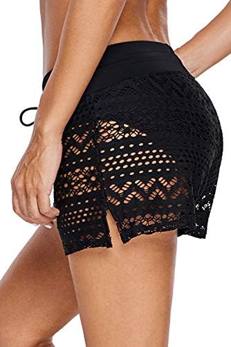 Lopie Дамски Плажни Шорти Бикини Отдолу Бански Skort Swimdress