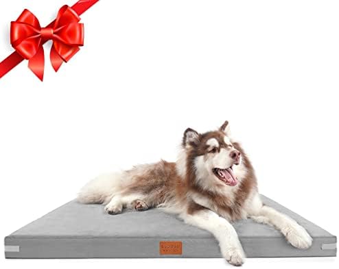 Ортопедична куче на легло suddus с Коледните Кучешка Одеяло за Големи Кучета, идеална