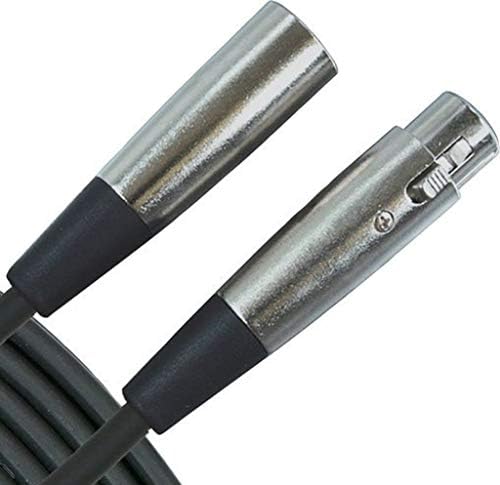 Микрофон на кабел 20 метра Микрофонные XLR кабели Low Z Балансиран Звук От мъжа към жената Бескислородный Оплетка от Медни проводници от 3-пинов конектор, с капацитет за
