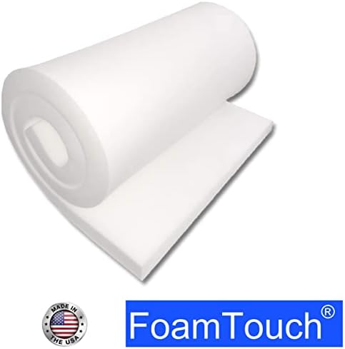 FoamTouch 1x30x96 (2 опаковки) Пяна за тапицерия, 2 парчета (1 опаковка), Бял