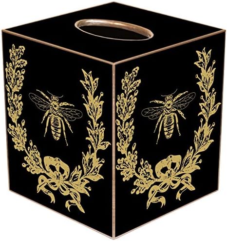 Капак кутии за Салфетки Интериор в стил френски Кънтри, Украшения във формата на Френски Пчели, Държач за Салфетки, декорация за