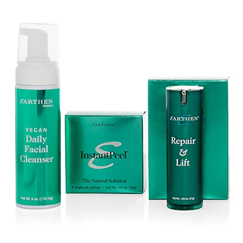 Комплект за грижа за кожата Earthen Skincare Ultimate - Колекция хидратиращи средства за грижи за кожата, за ръчна работа, инструменти