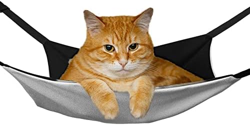 Хамак за домашни любимци Тигър Котка Sleeping Bed с Регулируеми Каишки и Метални Куки 16,9 x13