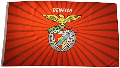 Benfica S. L. B. E Pluribus Unum Голям Флаг с размери 3 х 5 Метра, Нов