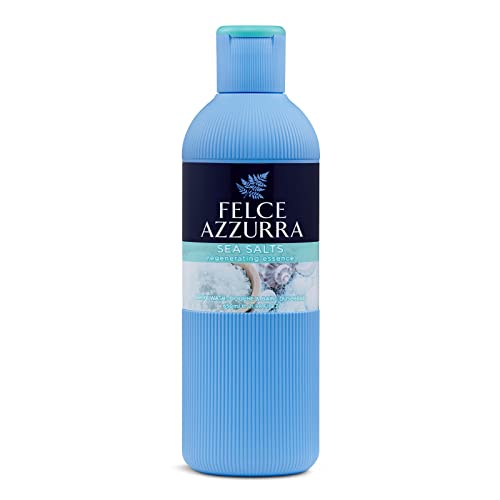 Морска сол Felce Azzurra - на Лечебното копър за измиване на тялото - Нова наситени и бархатистая формула - Палта кожата Нежна и