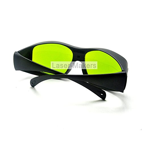 OD5 + 190-470nm & 800-1700nm Защитни Очила 405nm 450nm 808nm 980nm 1064nm Очила с модула на диоден лазер