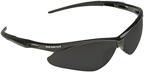 Защитни очила Nemesis 25688 (3000356), Дымчатое огледало в Черна рамка, 12 Двойки / Калъф