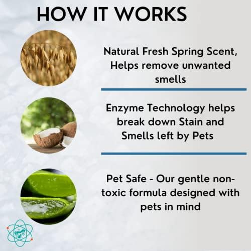 Препарат за отстраняване на петна и миризми от домашни животни, Аромата на Прясно пролетния бриз, Ферментное средство за почистване