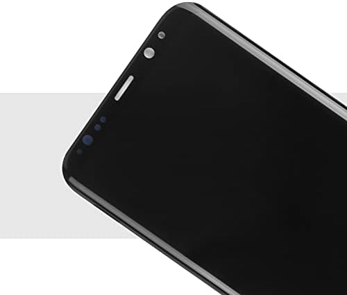 AMOLED на Samsung Galaxy S9 Plus Смяна на екрана за дисплея на Samsung S9 Plus G965 G965U G965W G9650 SM-G965F SM-G9650/DS, SM-G965F/DS LCD сензорен дисплей, Дигитайзер, Комплект за монтаж, Черен