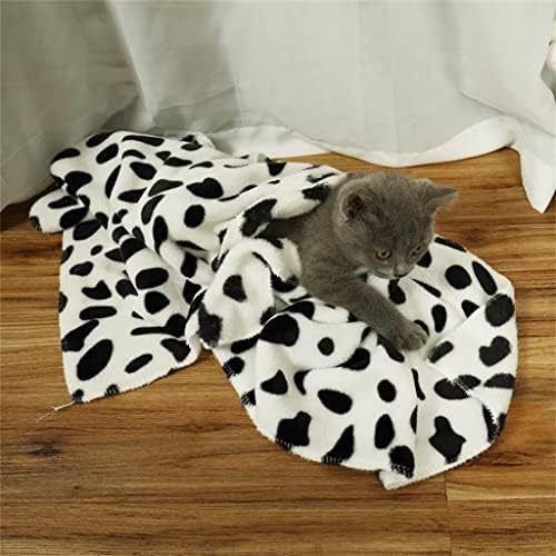 WXBDD Топла подложка за домашни кучета с лапи, Флисовое Меко одеяло, килимче за легла, Уважаеми одеяло в грах, Меко легло за кучета,