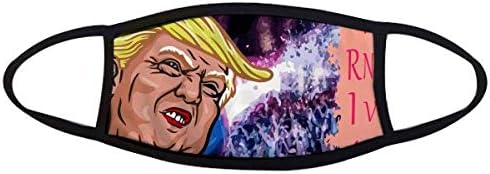 OFFbb-САЩ Карнавал Прожекторная Маска За Празнуване на Оргазъм Ветрозащитная Множество Защита От Прах Президент