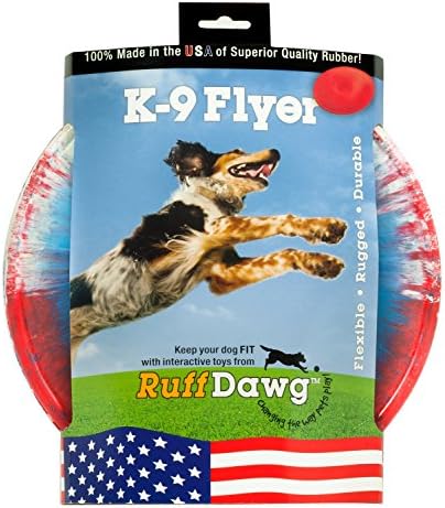 Гумена Играчка за кучета Ruff Dawg K9 Флаер в Голям Размер, Различни Цветове