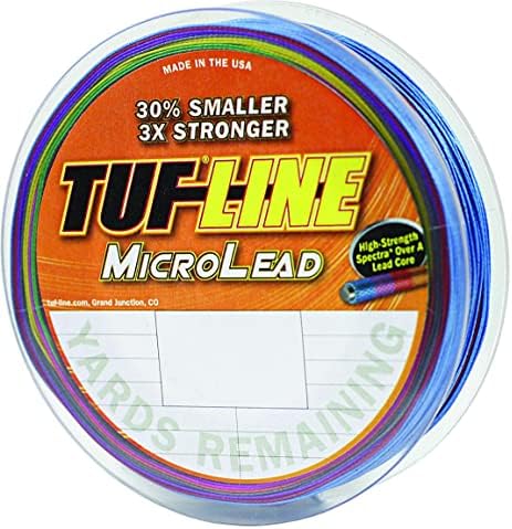 Троллинговая риболов линия Tuf-Line ML18100 Micro Lead Core Spectra Braid, с тегло 18 кг