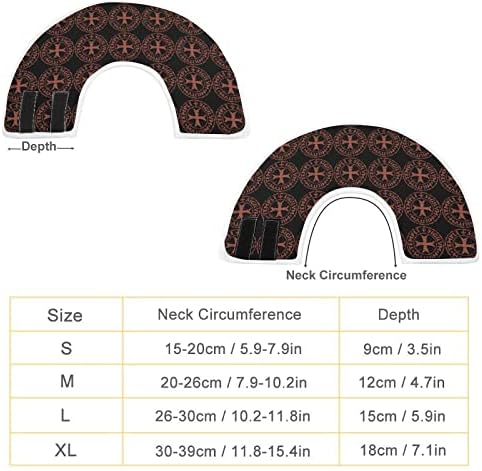 Печат на Рицарите Тамплиери Символ на Печат Кученце Конус Възстановяване на Домашни Любимци Яка Елизабет Защитен за Следоперативен период