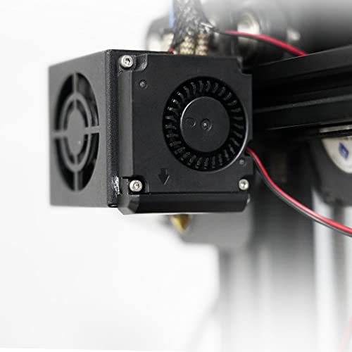 [OEM] 4010 Турбо вентилатор 4010 Охлаждащ вентилатор за 3D-принтер Hotend Extruder Турбо вентилатор за Emilov 3 CR10 с Монтаж за монтиране на стена въздуховод [Резервни части] (Цвят: 5)