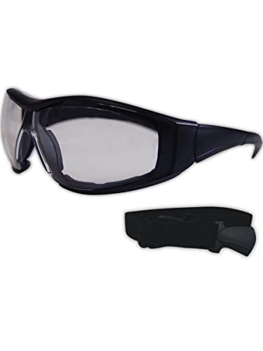 Очила MAGID Z87 | Фарове за очила с поролоновой подплата, вградена подплата за носа и еластичен ръб (1 чифт) (G919AFIO)