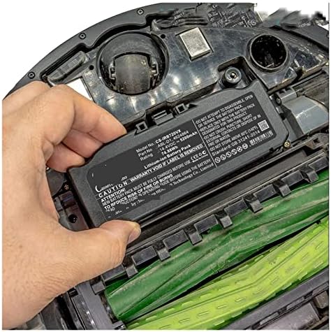 Батерия BAETI, съвместим с iRobot Roomba I3, i4, I7/+ I8/+, 7150, e5150, e5152, e5158, e6198, i7158, i7550, i7558, i31502F, i8550 (цвят: 6800 mah)