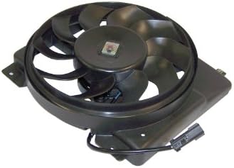 Вентилатор за охлаждане Crown Automotive 52028337AC В събирането, черен