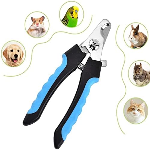 GRETD професионална машина за рязане на нокти за домашни любимци, с противоударен Ножици от неръждаема стомана за грижа за нокти на котки и кучета (цвят: както е показ?