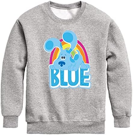 Hybrid облекло - Blue Clues и Ти! - Синята руното hoody с високо воротом за деца и младежи