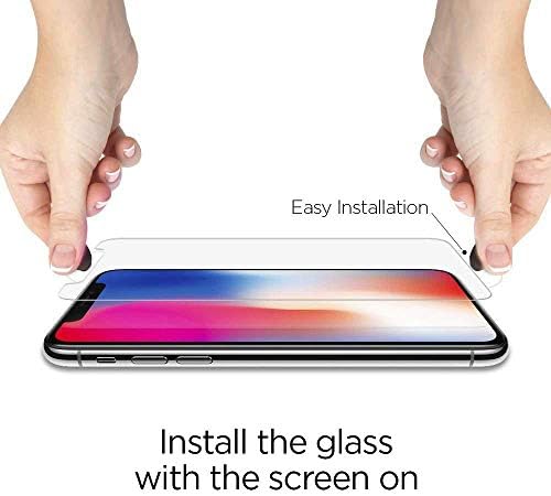 Spigen - Glas.Защитно фолио от Tr стъкло за Apple iPhone Xs Max - Прозрачна