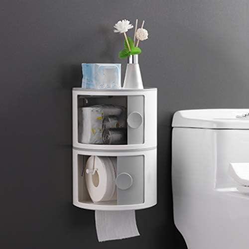 Притежателите на Тоалетна хартия JYDQM с Мулти-Защитно Монтиране на стена, Органайзер За Съхранение в Банята с Водоустойчив