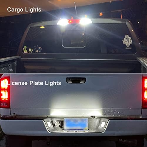 Xpismii 13 Бр 6000 K Бял Комплект led осветление, за интериора на Колата Осъществяване на Смяна, за Шевролет Chevrolet Colorado/GMC Canyon 2015 2017 2018 2019 2020 2021, със схемата за настаняване и ин?