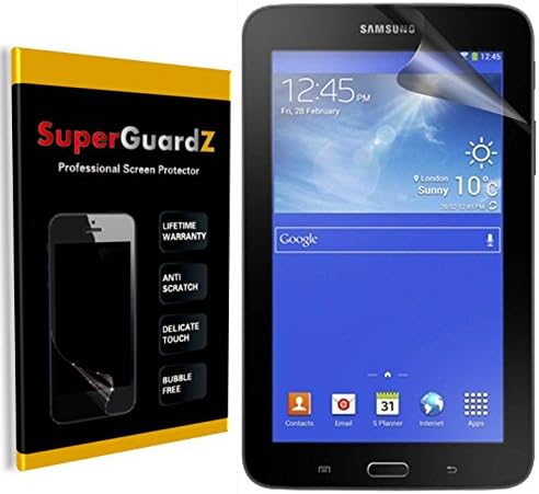 [3 опаковки] за Samsung Galaxy Tab 4 8 - Матово защитно фолио SuperGuardZ с антирефлексно покритие, защитено от пръстови отпечатъци,