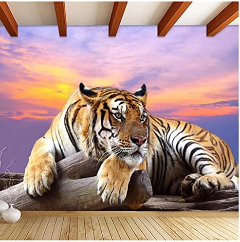 3D Декоративна Стенопис Съвременното Реалистично Животно е Тигър 3D Мультяшная Стенопис Тапети, Хол, Детска Спалня Стенни Плат Начало