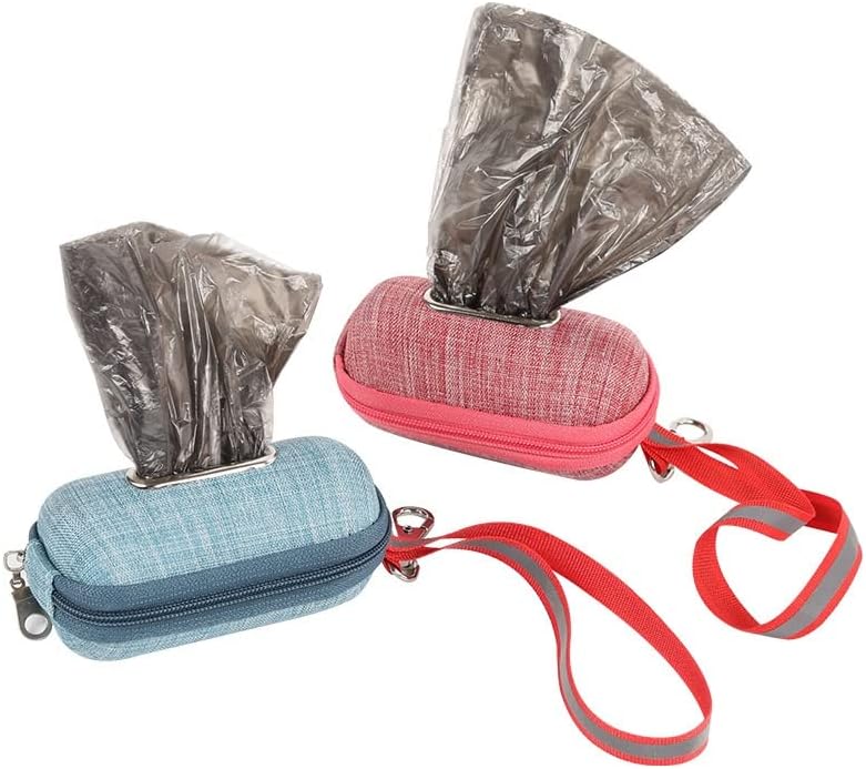 ZLXDP Опаковка торби за какашек за домашни кучета, торби за боклук, Лъжичка за какашек за кучета, Открит Преносим титуляр за събиране на какашек (Цвят: E, Размер: 11 * 6 * 5 с