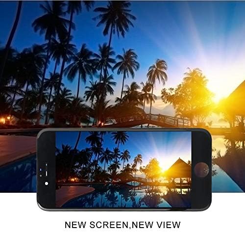Подмяна на екрана Brinonac за iPhone 6s Plus 5,5-инчов LCD Дигитайзер, Тъч Екрана, Смяна на LCD дисплей Рамка на екрана в Събирането на Пълен Комплект с инструменти и защитно фолио