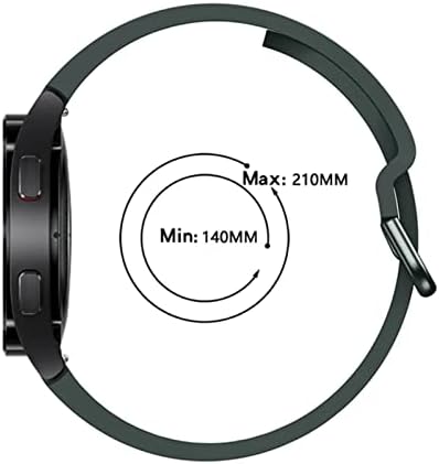 TRDYBSK 20 ММ Силикон Оригинална Каишка За Samsung Galaxy Watch4 Classic 42 46 мм/Watch 4 40 44 мм Смарт гривна Гривна