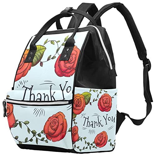 Цветя и Благодаря, Чанти-Тоут за Памперси, Раница за майките, по-Голямата Голям Чанта за Памперси, Пътна Чанта за Грижа за детето