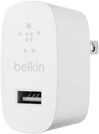 Стенно зарядно Belkin BoostCharge 12W USB - Бързо зареждане зарядно устройство за iPhone - Зарядно за телефон - Блок зарядно устройство за iPhone 14, iPhone 13, iPhone 12, iPhone 11, AirPods Pro - Кабел USB A ?