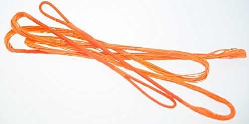 Flo Orange В50 Лавсановая Замяна Извити тетива за лък - Действителната дължина на низа - 14 нишки на низа за лука (с ДЪЛЖИНА 51 ИНЧА)