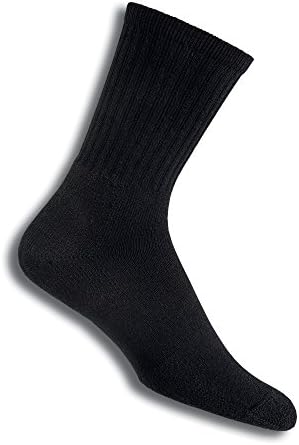 thorlos унисекс-чорапи за възрастни Ulhx На Тънка Възглавница Ultra Light Hiking Crew Socks