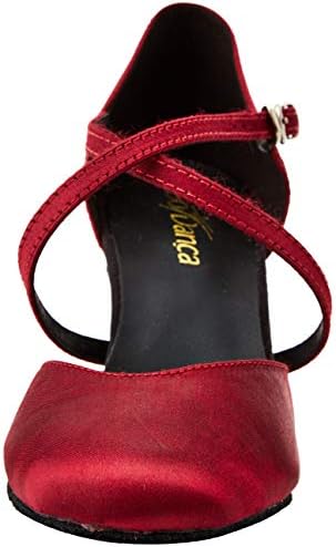 Женски обувки So Danca за спортните танци и латино танци, Червено Бордо Burgundy, 8