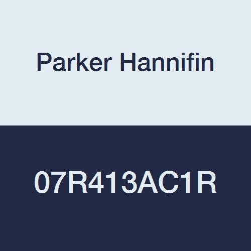 Регулатор на Parker Hannifin 07R413AC1R Серия 07R Подготовка-Air II Цинк Стандартен Без сензор, диапазон от 125 паунда на квадратен инч, Отменя налягане, Обратен поток, Размер на прис