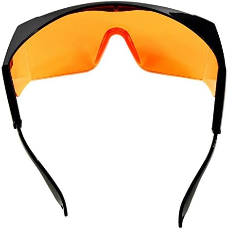 HQRP Леки UV-Защитни очила Оранжев оттенък / Защитни очила за работници, медицински лаборатории, стоматолози-хигиенисти, Хирургия,