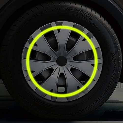 8 БР. Светещи Пластмасови Капачки за въздуха в гумите, Определени Херметически Капачки за гуми, Устойчиви на Корозия, Универсални